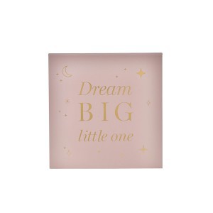 Atsiminimų dėžutė Dream Big rožinė 7.6x18.4x18 cm BM209 Widdop