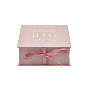 Atsiminimų dėžutė Dream Big rožinė 7.6x18.4x18 cm BM209 Widdop