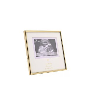 Rėmelis kūdikio echoskopijos nuotraukai metalinis 10x7.5 cm BM364 Bambino Widdop