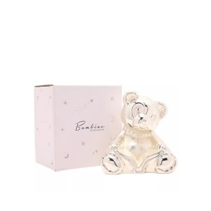 Taupyklė Meškiukas sidabro sp. 13x9x12 cm BM379  Bambino Widdop