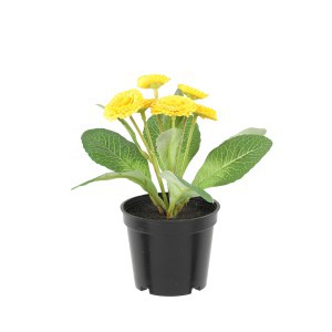 Dirbtinis augalas Saulutė su vazonu 17x16x18 cm (mix) 4Living 625253