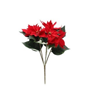 Dekoratyvinė gėlė Puansetija 41 cm 4Living 618391