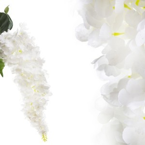 Dekoratyvinė gėlė Pentinius balta 110 cm K03881