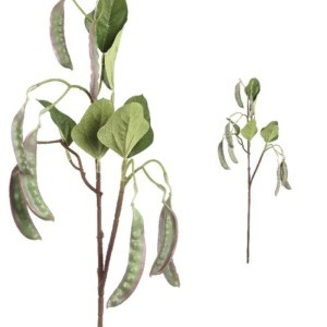 Dekoratyvinė pupų šakelė 10x10x72 cm PTMD 97846