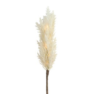 Dekoratyvinis augalas astilbė su LED lemputėmis 10x90 cm baltos spalvos 105081