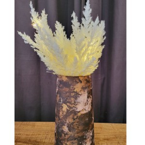 Dekoratyvinis augalas astilbė su LED lemputėmis 10x90 cm baltos spalvos 105081