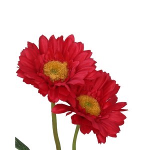 Dekoratyvinė gėlė Gerbera raudona 43 cm 8445393217444