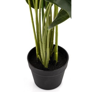 Dirbtinė gėlė vazonėlyje Strelicija 86x45x35 cm 176222