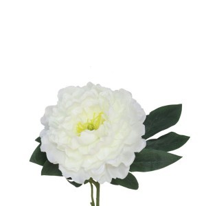 Dekoratyvinė gėlė Bijūnas 74 cm baltas 8430540867429