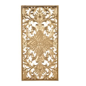 Sienos dekoracijna metalinė aukso spl. 73x39x1,5 cm