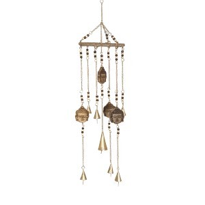 Vėjo varpeliai 15x55 cm metalas/medis  (mix 3) 8445393595252