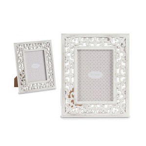 Rėmelis medinis baltos spalvos 13x18 cm Giftdecor 77962