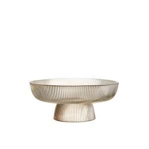 Vaisinė/serviravimo dubuo stiklinė D26xH11 cm Maku 655869
