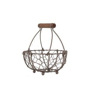 Krepšelis dekoratyvinis metalinis 14x7x17 cm Clayre