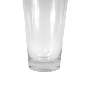 Vaza stiklinė dekoracijoms (su skyle apšvietimui) D15xH15 cm 2000090117839