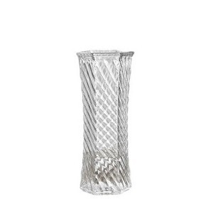 Vaza stiklinė skaidri D9,5xH25 cm HR-ZD01