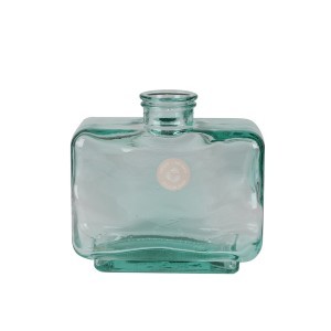 Vaza perdirbto stiklo 22,5x11x22 cm melsva Natural Living 08230