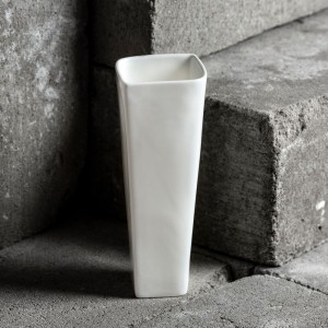 Vaza porcelianinė balta sp. H17xD6 cm SALSA Ambition 94632