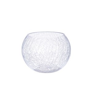 Vaza stiklinė D19xH14,5 cm Atmosphera 136746