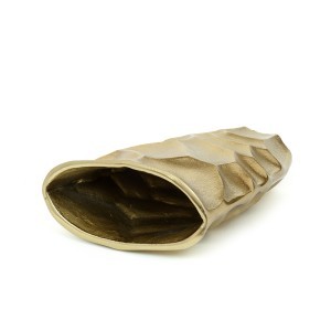 Vaza metalinė auksp sp. 22,5x10x32,5 cm DECOSILUET