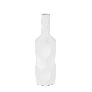 Vaza keramikinė balta h 40 cm 31155