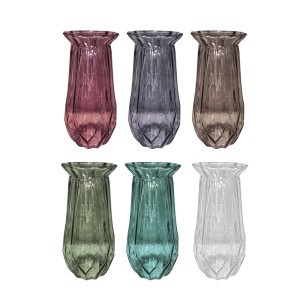 Vaza stiklinė H22,3 cm BALA Home Deco HD9003