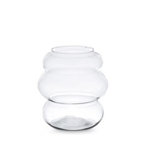 Vaza stiklinė D24xH25 cm Giftdecor 82215