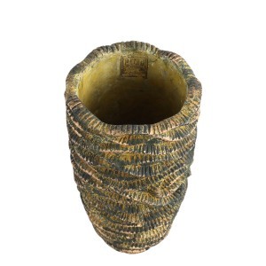 Vaza betoninė D19xH37 cm Waves PTMD 115154