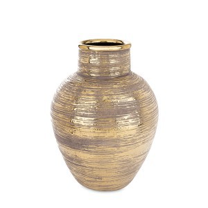 Vaza keramikinė aukso spl. 32x24x24 cm 171400
