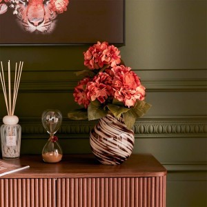 Vaza stiklinė D16,5xH19,5 cm Arvo Atmosphera 210181