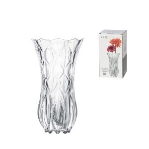 Vaza stiklinė 10x10x19 cm 8445393189628