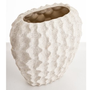 Vaza keramikinė balta 21,5x17x10 cm 184233