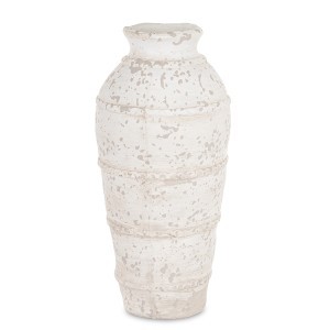 Vaza keramikinė balta 44x18x18 cm 183280
