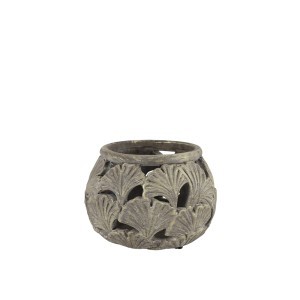 Žvakidė keramikinė D14xH10 cm Melina Countryfield 109742