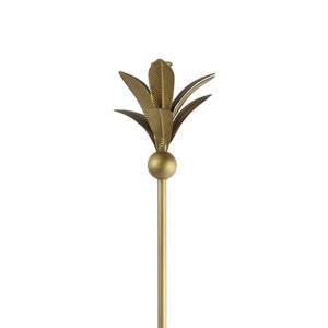 Žvakidė metalinė aukso spalvos D15xH107 cm (žvakės diam. iki 2,4 cm) Kosta 10967