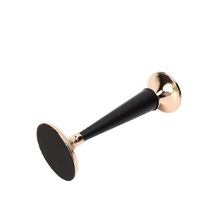 Žvakidė metalinė juodos/aukso sp. D11xH28,5 cm HR-MCH023