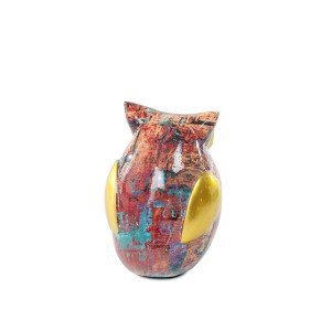 Figūrėlė Pelėda marga 15x10.5 cm HR-V014