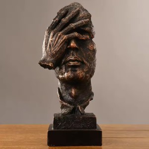 Skulptūra Veidas 12x11x35cm W8000-96