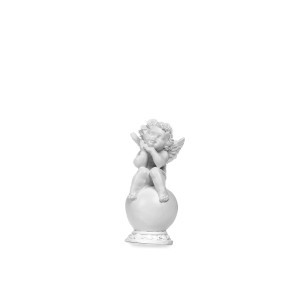 Figūrėlė Angelas 4x4x9 cm polirezininis 53686