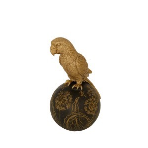 Dekoracija Papūga polirezininė 12x10x19 cm Atmosphera 211684