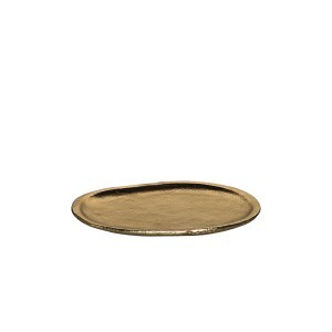 Padėklas metalinis aukso spalvos 16,5x14 cm Fanni K 618780