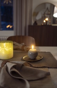 Padėklas metalinis aukso spalvos 16,5x14 cm Fanni K 618780