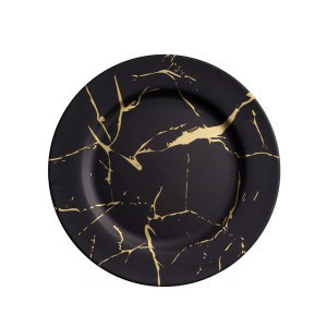 Polėkštė dekoratyvinė plastikinė D33xH1,5 cm DECOR Ambition 80648