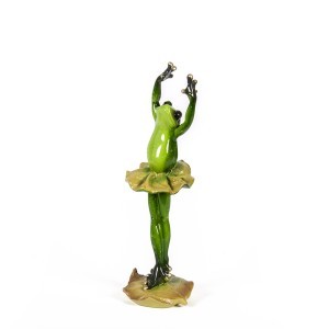 Figūrėlė varlė Balerina 3 mix 8x8x24 cm PL-2153