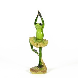 Figūrėlė varlė Balerina 3 mix 8x8x24 cm PL-2153