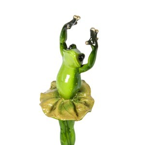 Figūrėlė varlė Balerina 3 mix 8x8x24 cm PL-2153