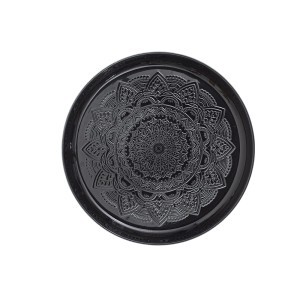 Padėklas metalinis įv. spalvų D35 cm Home Deco KA0203