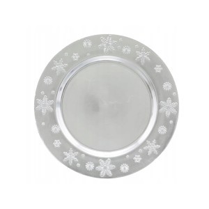 Polėkštė plastikinė Snaigės D33xH1,6 cm Atmosphera 183454AR KLD