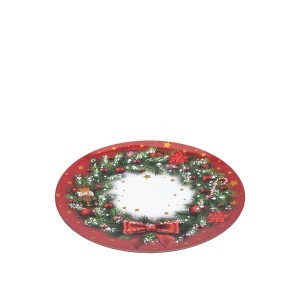 Polėkštė plastikinė Vainikėlis D33xH1,3 cm Atmosphera 183352 KLD