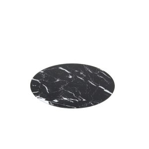 Padėklas stiklinis juodo marmuro spl. 25x25 cm 177626